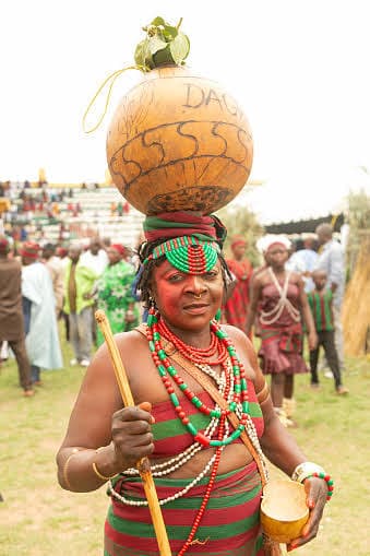 Berom attire — traditional dress