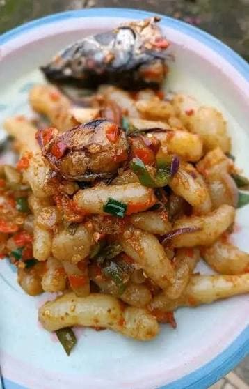 Berom food — a dish of the berom people
