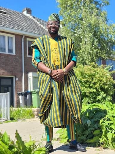 Mwaghuvul attire for mens — traditional dress