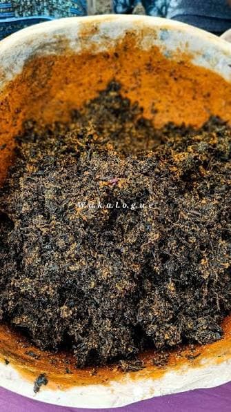 Ron food — a dish of the ron people