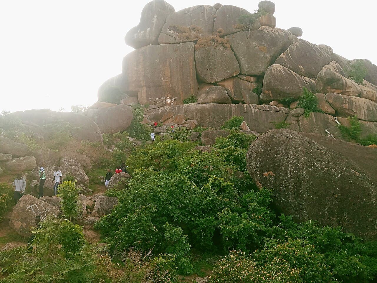 Twin Conspicuous Rocks - Gog and Magog in Plateau State, Nigeria