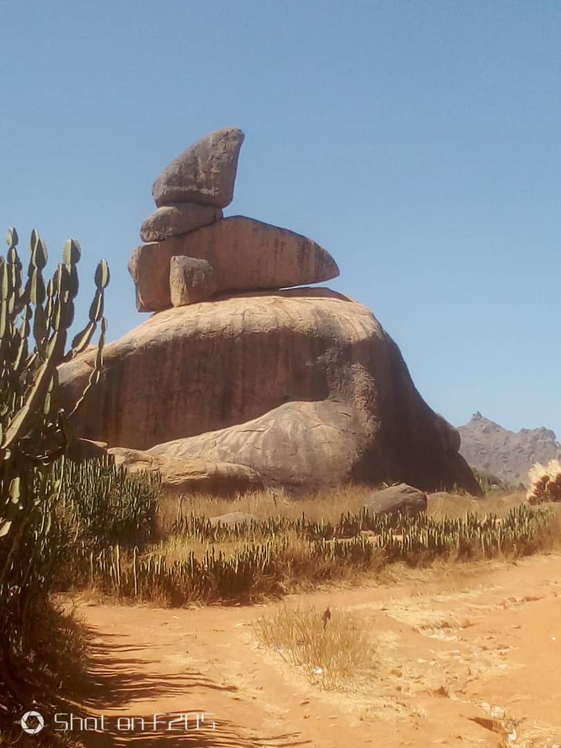 Riyom rock formation, jos. Nigeria.
