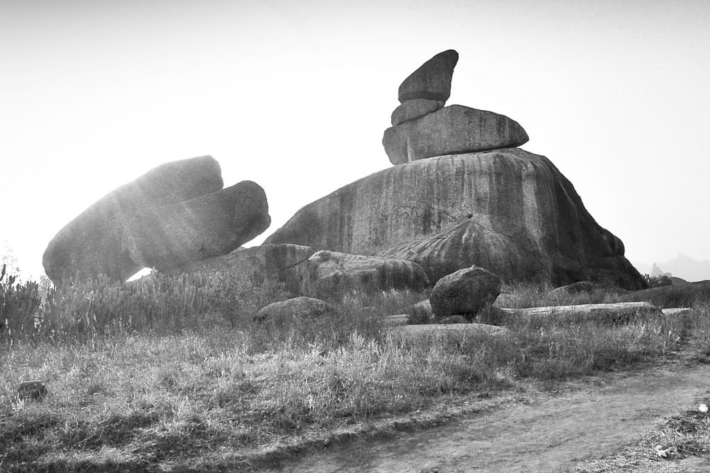 A well-known geological formation in Riyom, Jos Plateau